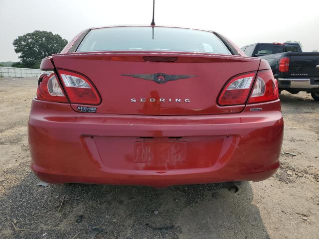 1C3LC56K67N662645 - 2007 CHRYSLER SEBRING TOURING RED photo 6