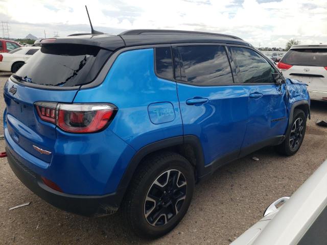 3C4NJDDB0KT834541 - 2019 JEEP COMPASS TRAILHAWK BLUE photo 3