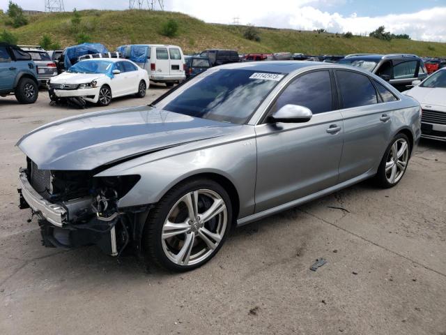 WAUJ2AFC3DN107510 - 2013 AUDI S6 SILVER photo 1