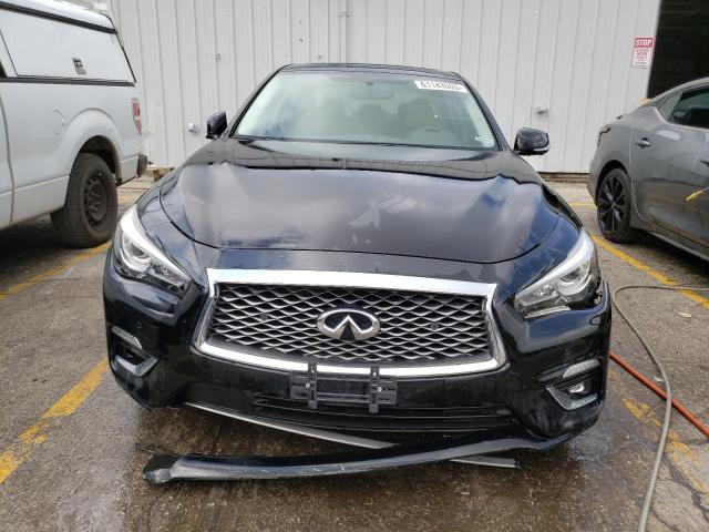 JN1EV7AR5JM442363 - 2018 INFINITI Q50 LUXE BLACK photo 5