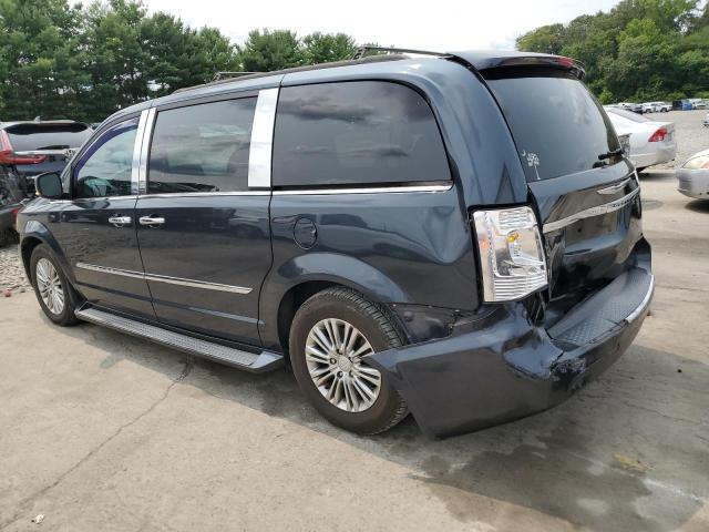 2C4RC1CG4DR777631 - 2013 CHRYSLER TOWN & COU TOURING L BLUE photo 2