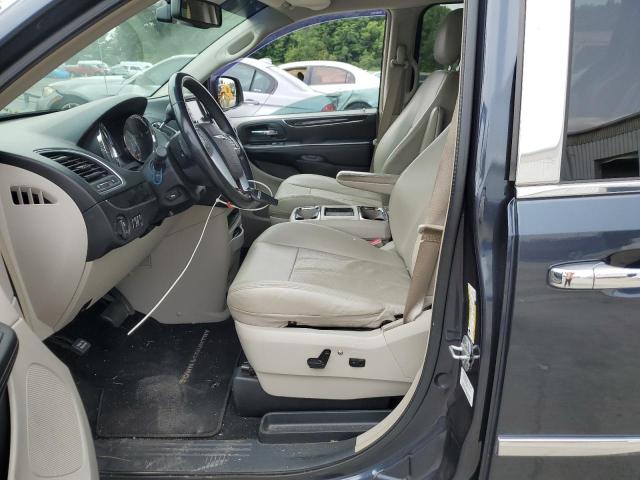 2C4RC1CG4DR777631 - 2013 CHRYSLER TOWN & COU TOURING L BLUE photo 7