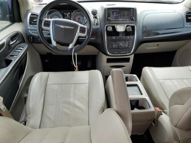 2C4RC1CG4DR777631 - 2013 CHRYSLER TOWN & COU TOURING L BLUE photo 8