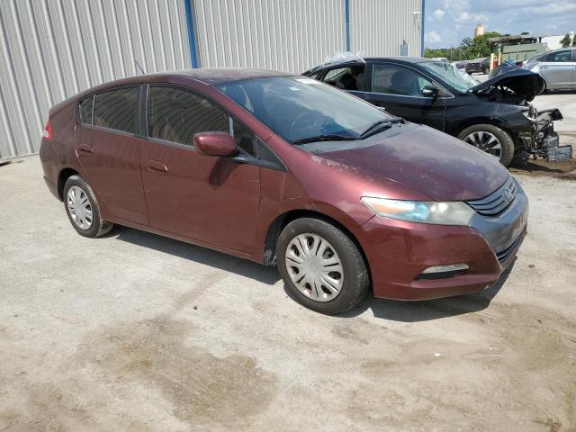 JHMZE2H39BS012351 - 2011 HONDA INSIGHT GRAY photo 4