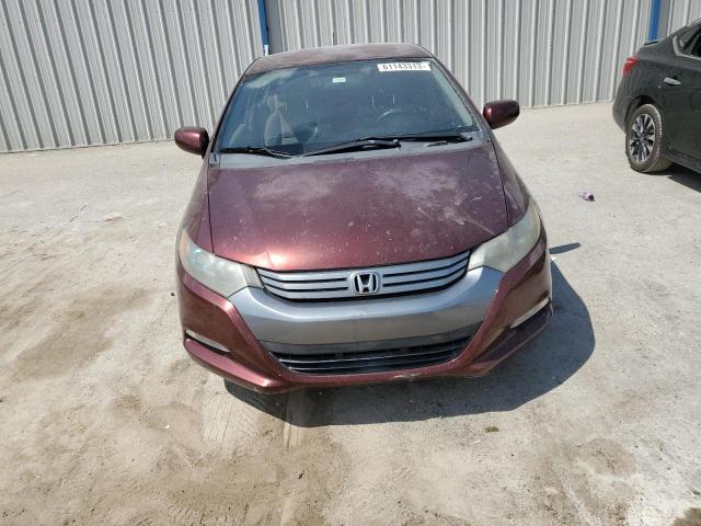 JHMZE2H39BS012351 - 2011 HONDA INSIGHT GRAY photo 5