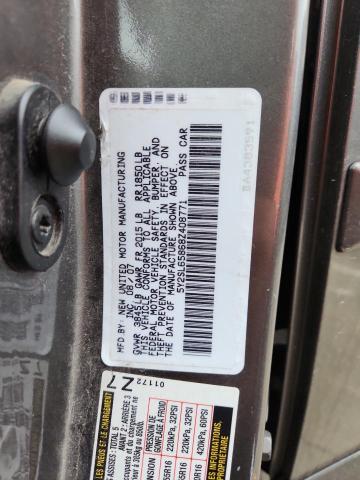 5Y2SL65868Z408771 - 2008 PONTIAC VIBE GRAY photo 12