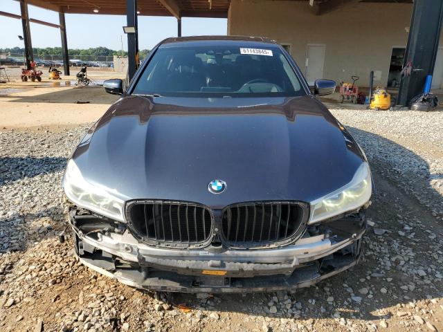WBA7F0C57GGM20857 - 2016 BMW 750 I GRAY photo 5
