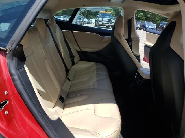 5YJSA1CN6DFP20929 - 2013 TESLA MODEL S 红色 照片 10
