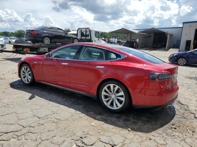 5YJSA1CN6DFP20929 - 2013 TESLA MODEL S 红色 照片 2