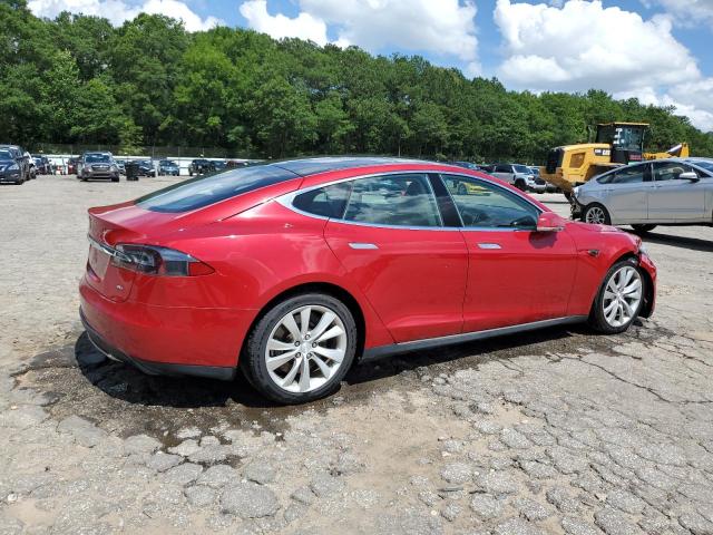 5YJSA1CN6DFP20929 - 2013 TESLA MODEL S 红色 照片 3