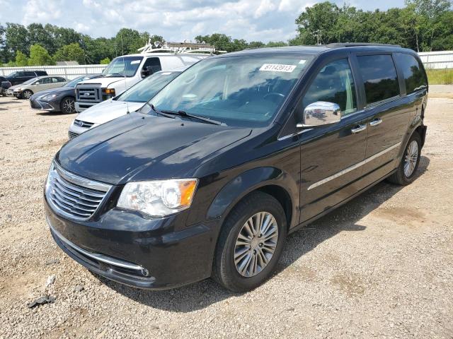 2C4RC1CGXER107518 - 2014 CHRYSLER TOWN & COU TOURING L BLACK photo 1