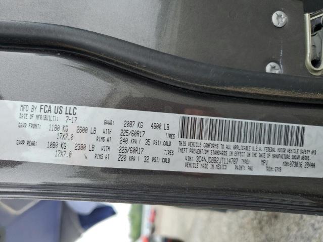 3C4NJDBB2JT114787 - 2018 JEEP COMPASS LATITUDE Boz foto 13