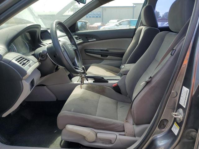 1HGCP2F30CA078302 - 2012 HONDA ACCORD LX GRAY photo 7