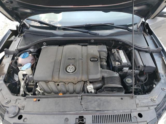 1VWBH7A36CC048105 - 2012 VOLKSWAGEN PASSAT SE GRAY photo 11