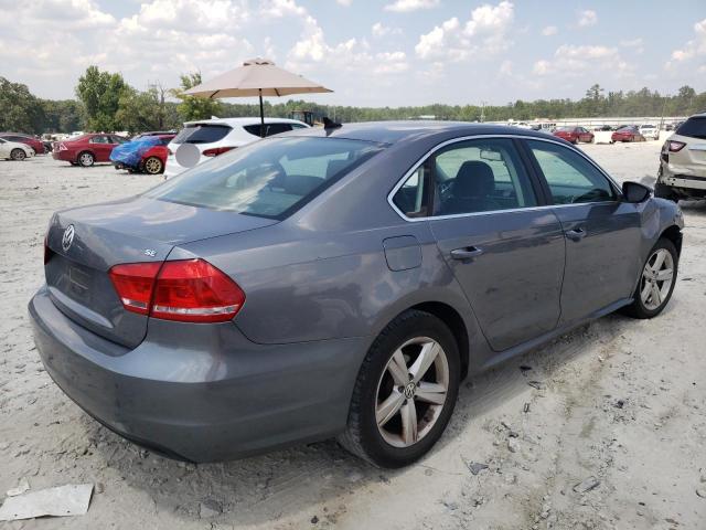 1VWBH7A36CC048105 - 2012 VOLKSWAGEN PASSAT SE GRAY photo 3