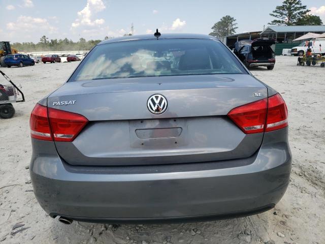 1VWBH7A36CC048105 - 2012 VOLKSWAGEN PASSAT SE GRAY photo 6