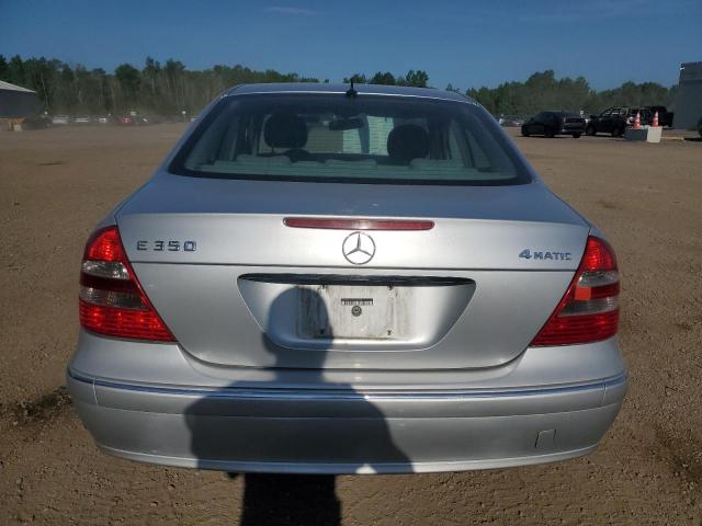 WDBUF87J46X203176 - 2006 MERCEDES-BENZ E 350 4MATIC SILVER photo 6