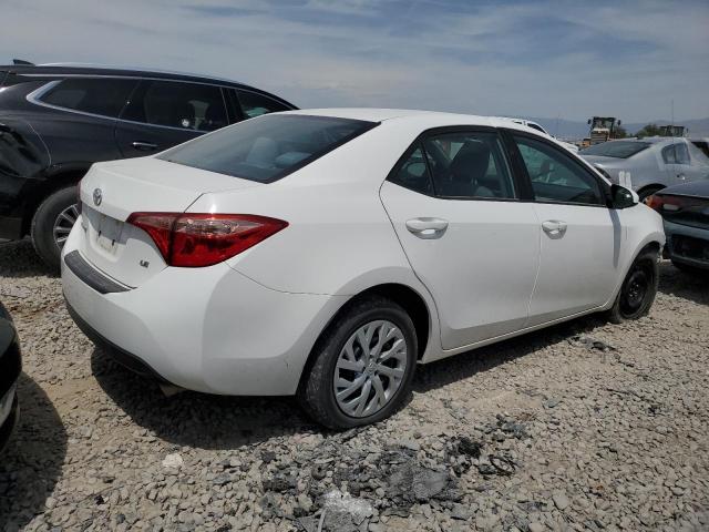 2T1BURHE0KC213038 - 2019 TOYOTA COROLLA L WHITE photo 3