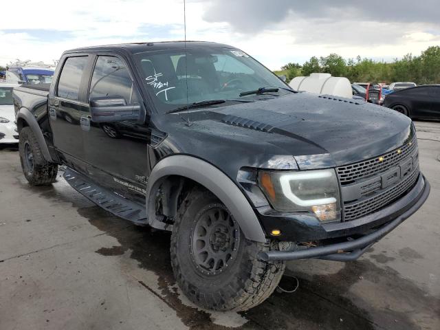 1FTFW1R65BFC44684 - 2011 FORD F150 SVT RAPTOR BLACK photo 4