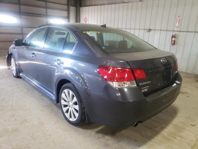 4S3BMCJ64B3235939 - 2011 SUBARU LEGACY 2.5I LIMITED GRAY photo 3