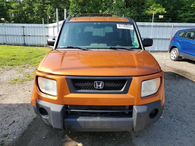 5J6YH27796L007329 - 2006 HONDA ELEMENT EX ORANGE photo 5