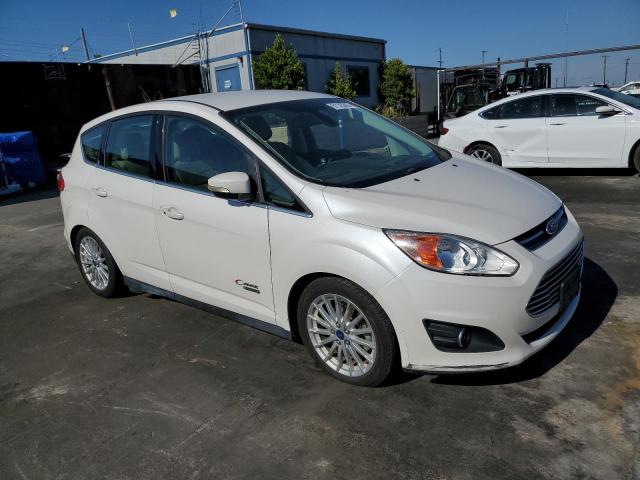 1FADP5CU7FL124420 - 2015 FORD C-MAX PREMIUM SEL WHITE photo 4