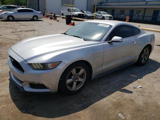 1FA6P8AM3F5305046 - 2015 FORD MUSTANG SILVER photo 1