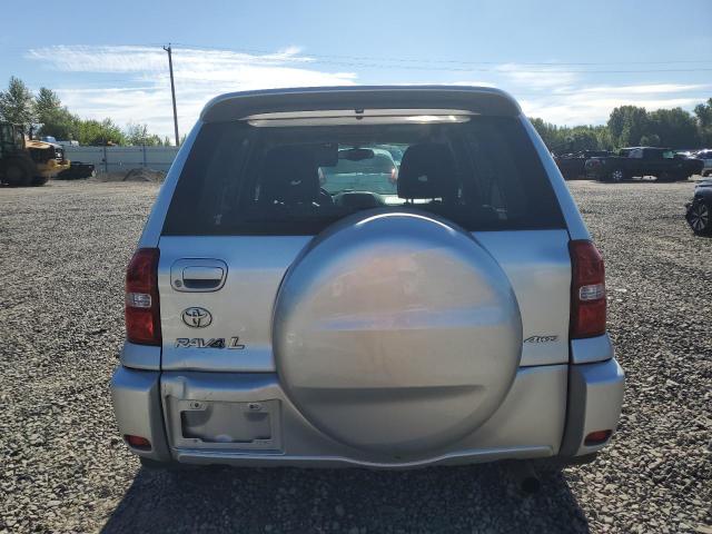 JTEHD20V540018106 - 2004 TOYOTA RAV4 SILVER photo 6