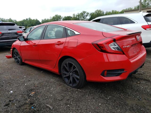 2HGFC2F84KH572246 - 2019 HONDA CIVIC SPORT 红色 照片 2