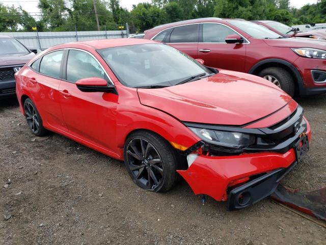 2HGFC2F84KH572246 - 2019 HONDA CIVIC SPORT 红色 照片 4
