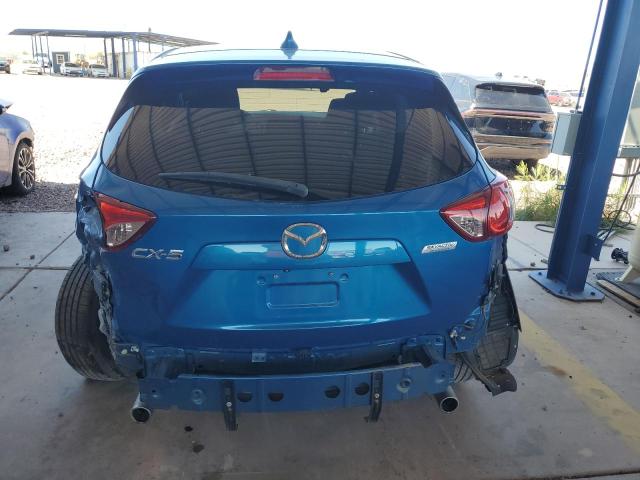 JM3KE2CEXD0153625 - 2013 MAZDA CX-5 TOURING BLUE photo 6