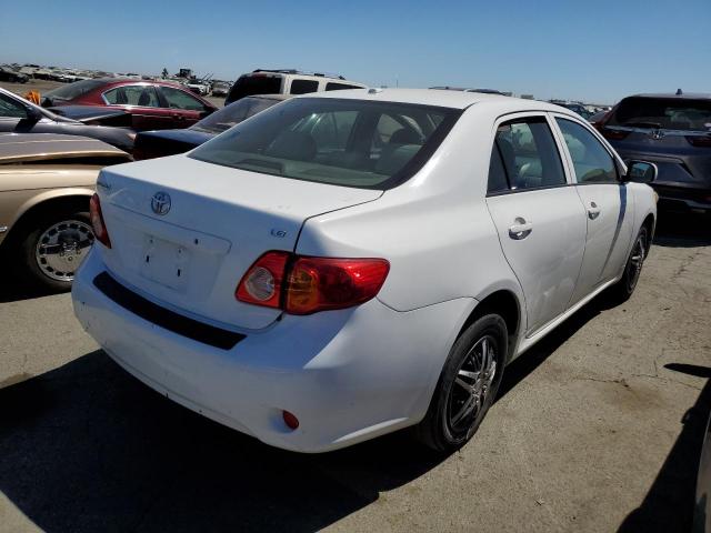 JTDBL40E399031870 - 2009 TOYOTA COROLLA BASE WHITE photo 3