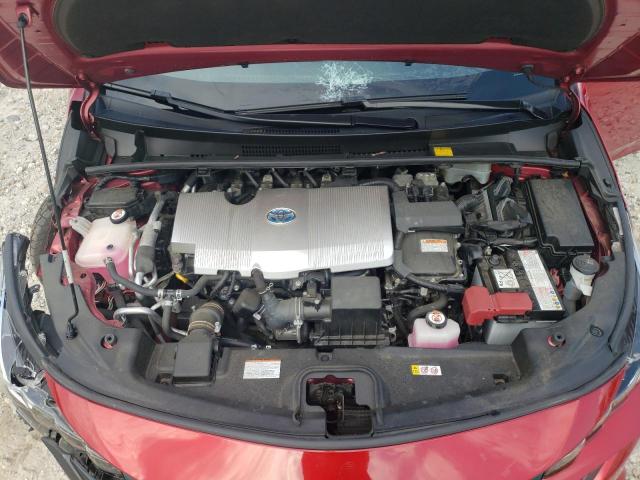 JTDKARFP3J3076505 - 2018 TOYOTA PRIUS PRIM წითელი ფოტო 11