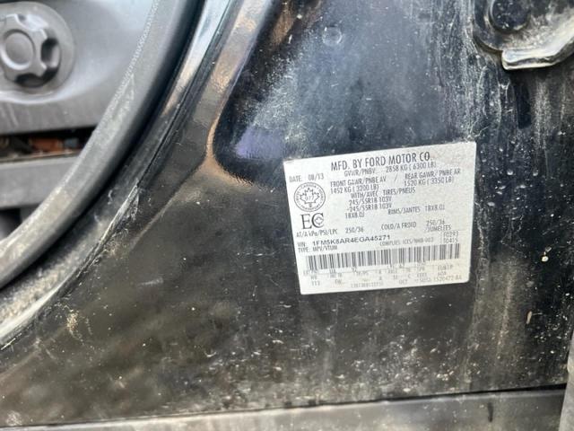 1FM5K8AR4EGA45271 - 2014 FORD EXPLORER POLICE INTERCEPTOR BLACK photo 9