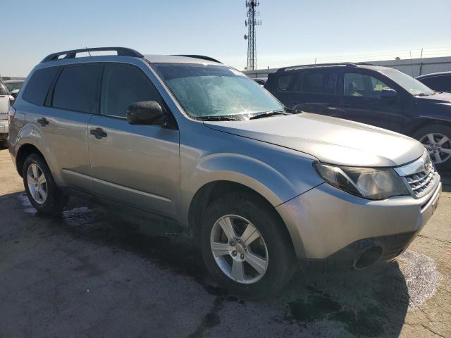 JF2SHABC9BH720644 - 2011 SUBARU FORESTER 2.5X SILVER photo 4