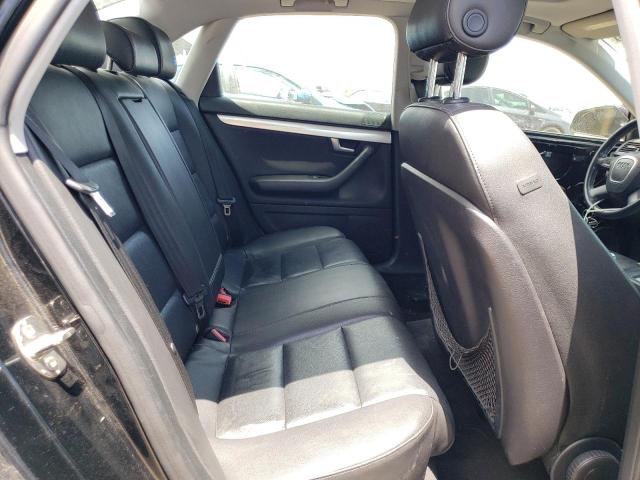 WAUAF78E28A168186 - 2008 AUDI A4 2.0T BLACK photo 10