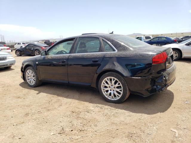 WAUAF78E28A168186 - 2008 AUDI A4 2.0T BLACK photo 2