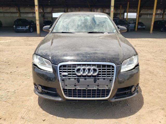 WAUAF78E28A168186 - 2008 AUDI A4 2.0T BLACK photo 5