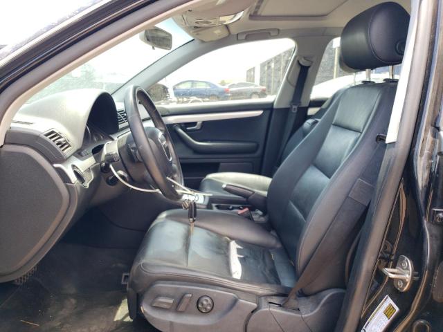 WAUAF78E28A168186 - 2008 AUDI A4 2.0T BLACK photo 7