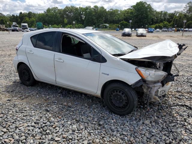 JTDKDTB31D1548627 - 2013 TOYOTA PRIUS C WHITE photo 4