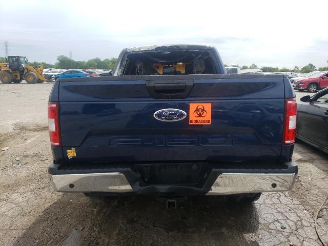 1FTFW1E56LKD64743 - 2020 FORD F150 SUPERCREW BLUE photo 6