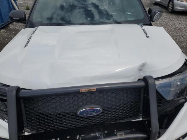 1FM5K8AB1NGA09220 - 2022 FORD EXPLORER POLICE INTERCEPTOR WHITE photo 12