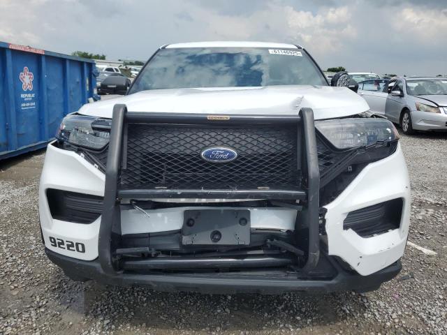 1FM5K8AB1NGA09220 - 2022 FORD EXPLORER POLICE INTERCEPTOR WHITE photo 5
