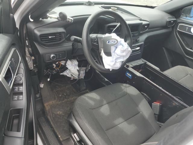 1FM5K8AB1NGA09220 - 2022 FORD EXPLORER POLICE INTERCEPTOR WHITE photo 8