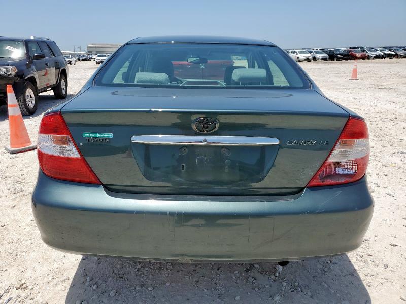 4T1BE32K02U509667 - 2002 TOYOTA CAMRY LE GREEN photo 6