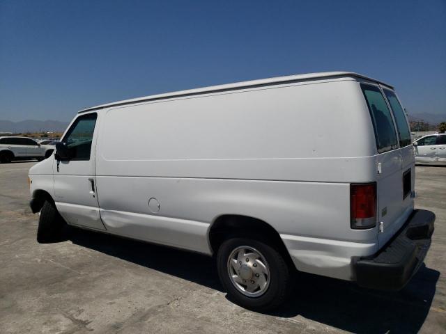 1FTNE24LX1HB51390 - 2001 FORD ECONOLINE E250 VAN WHITE photo 2