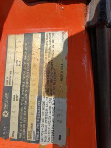 WH23G4G121872 - 1974 DODGE CHARGER ORANGE photo 12