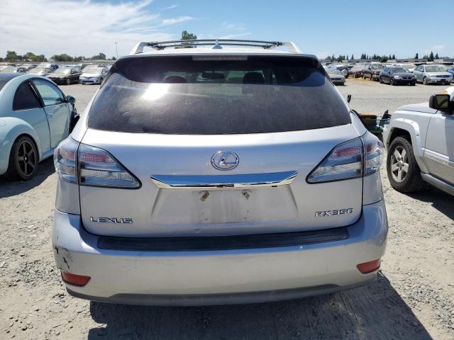 JTJZK1BA6A2406459 - 2010 LEXUS RX 350 SILVER photo 6