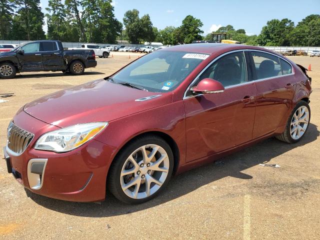 2G4GU5GX9G9205217 - 2016 BUICK REGAL GS BURGUNDY photo 1
