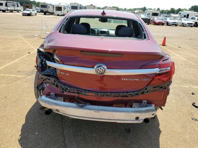 2G4GU5GX9G9205217 - 2016 BUICK REGAL GS BURGUNDY photo 6